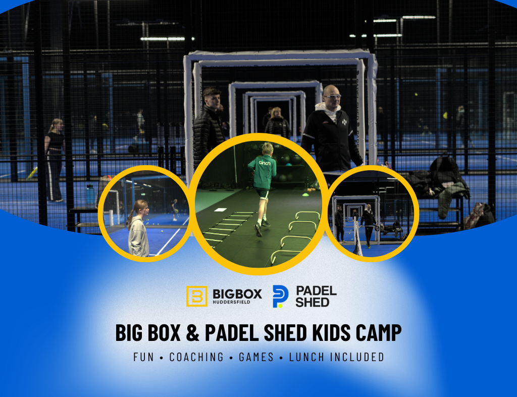 BIG BOX & PADEL SHED  Push notification